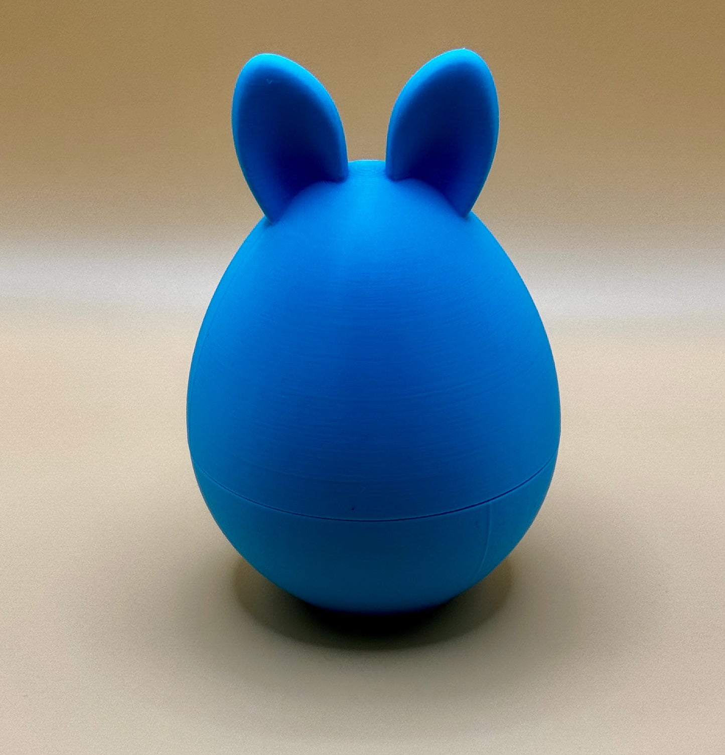 Easter Bunny Egg with Ears – Contains 3 Baby Easter Bunnies – Cute Easter Egg Gift - choice of colour